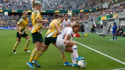 La Roja femenina batalló incansablemente ante Australia.
