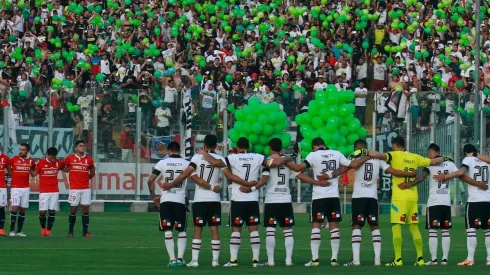 Colo Colo realizará un minuto de silencio en su partido con la UC