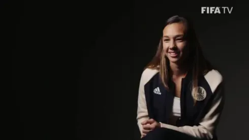 Tiane Endler, capitana de la selección chilena femenina.