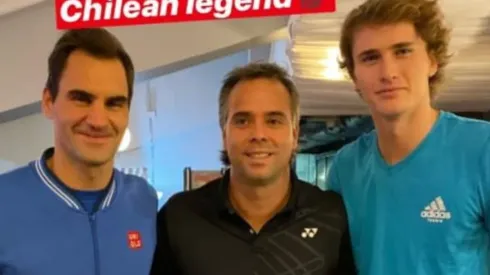 Zverev junto a González y Federer