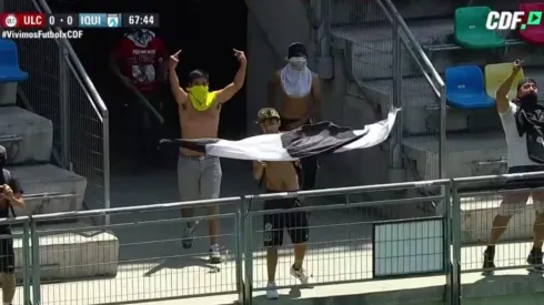 Hinchas de Colo Colo invaden La Florida en el retorno del fútbol