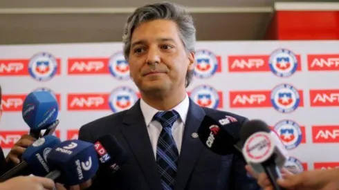 Sebastián Moreno, presidente de la ANFP.