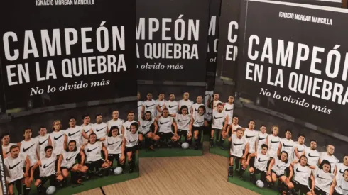 campeón en la quiebra, el nuevo libro de Colo Colo.