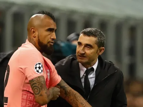 Valverde y el anuncio de Vidal de una eventual salida: "Ya veremos"