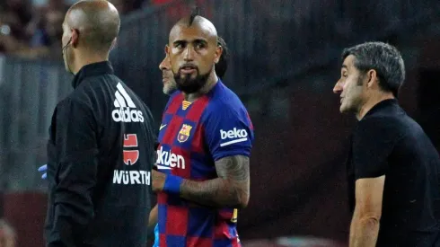 Ernesto Valverde se refiere a posible salida de Arturo Vidal