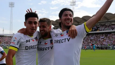 Baeza y Valdés juntos en Colo Colo