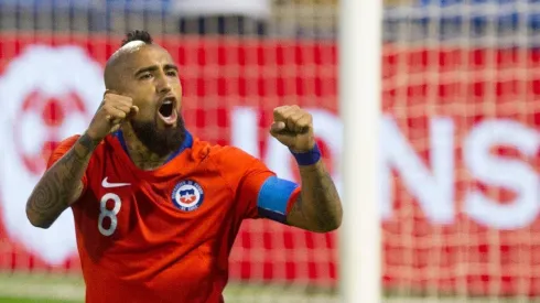 Arturo Vidal feliz por Rodelindo Román