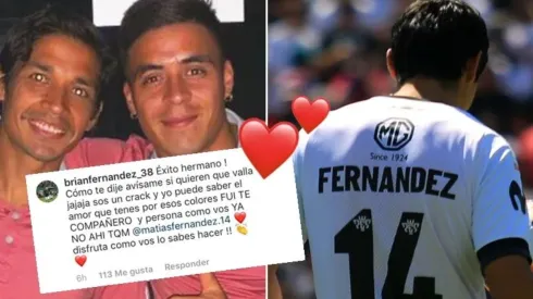 El cariñoso mensaje y "favor" de Brian a Matias