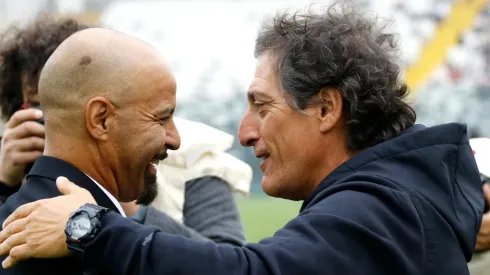 Figueroa y Salas en la previa del duelo