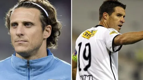 Scotti y Forlán fueron compañeros durante años de la selección uruguaya.