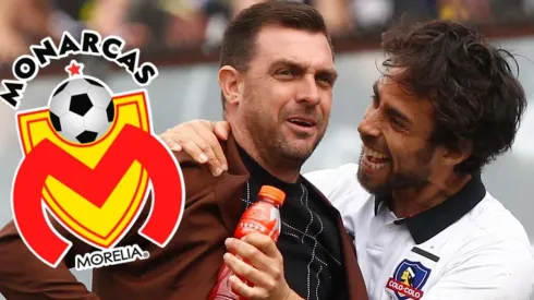 Valdivia y Guede compartieron durante un año en Colo Colo.