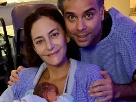 El hincha de Colo Colo, Fernando González y Luciana Aymar presentan a su primer hijo