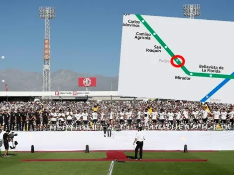 Estación Pedrero estará cerrada para los hinchas que lleguen a la Noche Alba