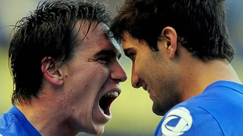 Mouche y Blandi en Boca