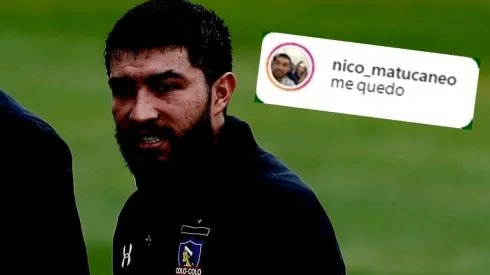 Maturana volvió a usar sus redes sociales para afirmar que se queda en el Cacique.