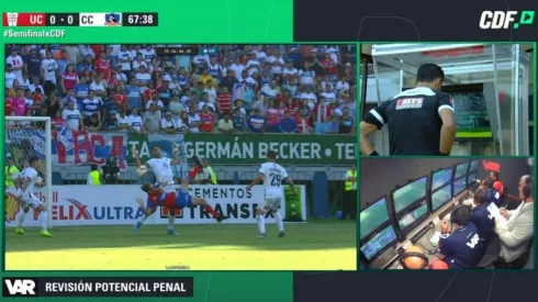 Roberto Tobar sancionó mano de Juan Manuel Insaurralde