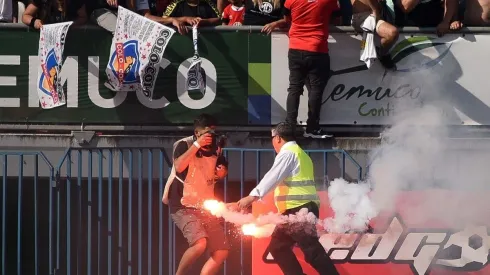 El duelo se tuvo que detener en Temuco