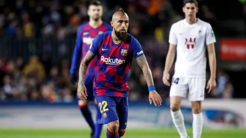 Arturo Vidal fue de lo más destacado en Barcelona