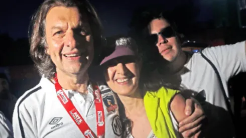 Fabiola Mosa junto a Aníbal en Temuco