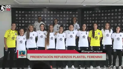 Colo Colo Femenino y la presentación de jugadoras