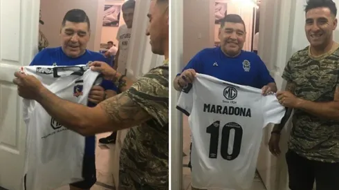 Maradona se puso la 10 del Cacique.