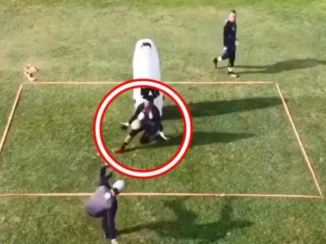 El pecho a las balas: el duro entrenamiento de los arqueros de Colo Colo