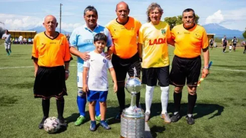 Morón junto a Selman en su último viaje