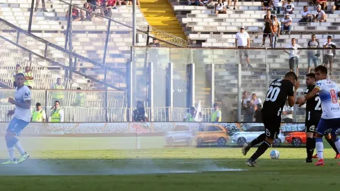 El partido de Colo Colo vs U. Católica fue suspendido