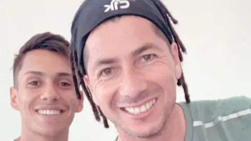 Foto de Jaime Valdés con la Patrulla juvenil