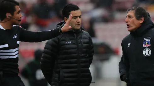 José Cabero, árbitro de Curicó Unido vs Colo Colo