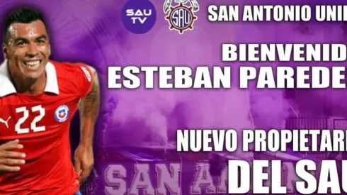 Esteban Paredes nuevo dueño del SAU