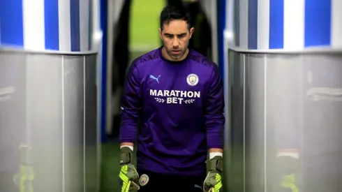 Claudio Bravo en Manchester City