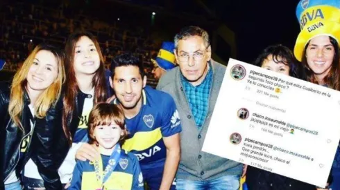 Insaurralde recibió el trolleo de Felipe Campos