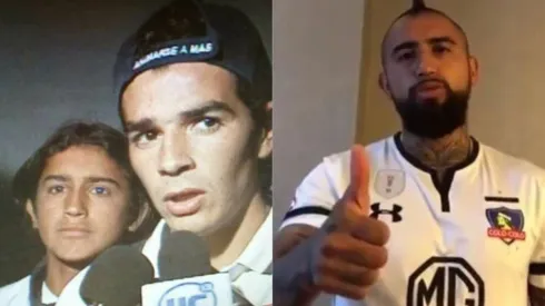 Sebastián González se refiere a su foto con Arturo Vidal cadete