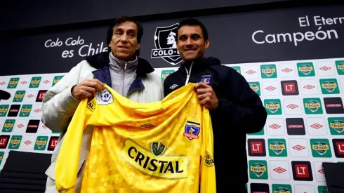 Justo Villar presentado en el Monumental el año 2013