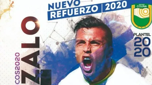Deportes Colina anuncia acuerdo con Gonzalo Fierro