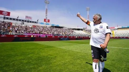 Caszely en el Estadio Monumental