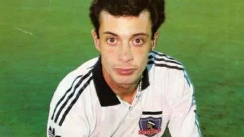 Marcelo Fracchia con la camiseta de Colo Colo