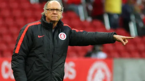 Falcao como entrenador en su último paso por Internacional de Porto Alegre.