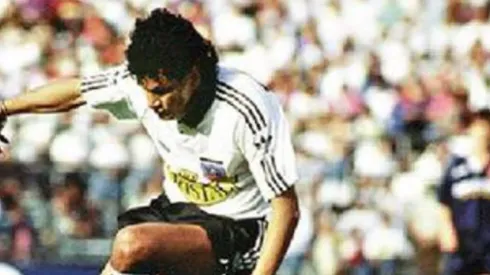 Etcheverry disputando el Superclásico que marcó su carrera