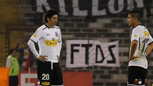 Jaime Valdés junto a Felipe Flores en el Cacique