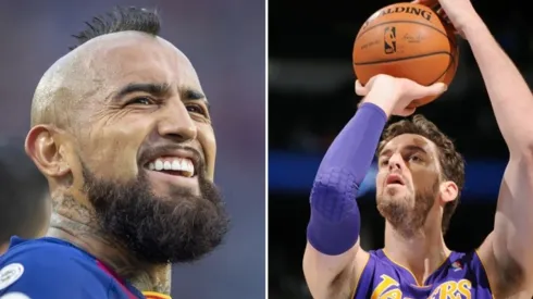 Gasol elogió las características dentro y fuera de la cancha de Arturo Vidal.