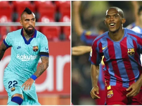 Samuel Eto'o: “Vidal es uno de los mejores futbolistas del mundo en su posición”