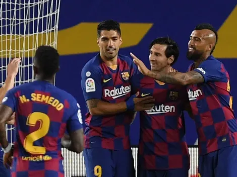 Vidal entró desde la banca para el triunfo de Barcelona ante Leganés