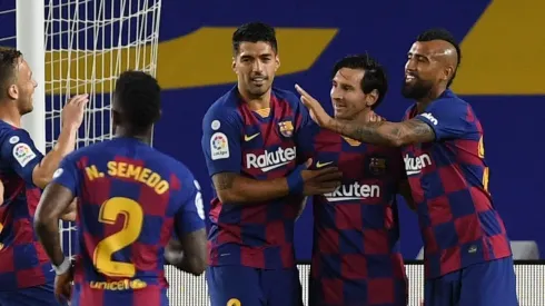 El formado en el Cacique jugó la media hora final en el Camp Nou.