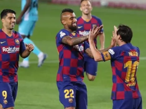 Prensa de Barcelona alabó la media hora de juego de Vidal ante Leganés