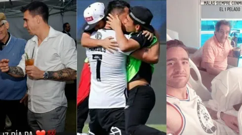 Jugadores de Colo Colo publican lindos mensajes a sus padres