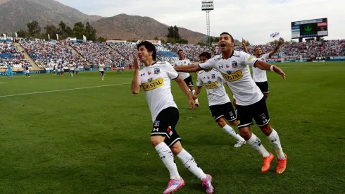 Valdés tras convertir un golazo en el duelo del Apertura 2014 ante la UC.