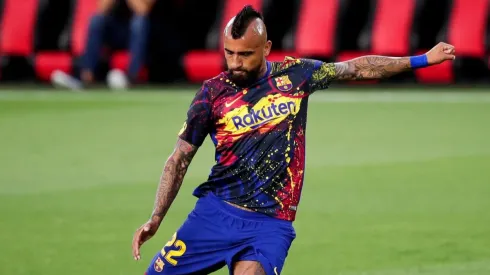 Arturo Vidal fue ratificado como titular