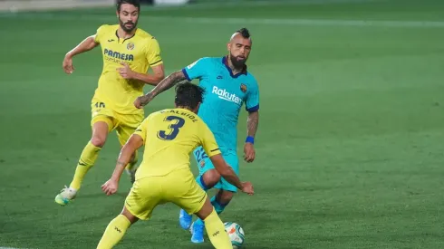Arturo Vidal jugó todo el encuentro en triunfo de Barcelona